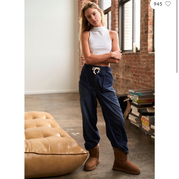 NWT Free People wide leg jeans - Picture 6 of 6